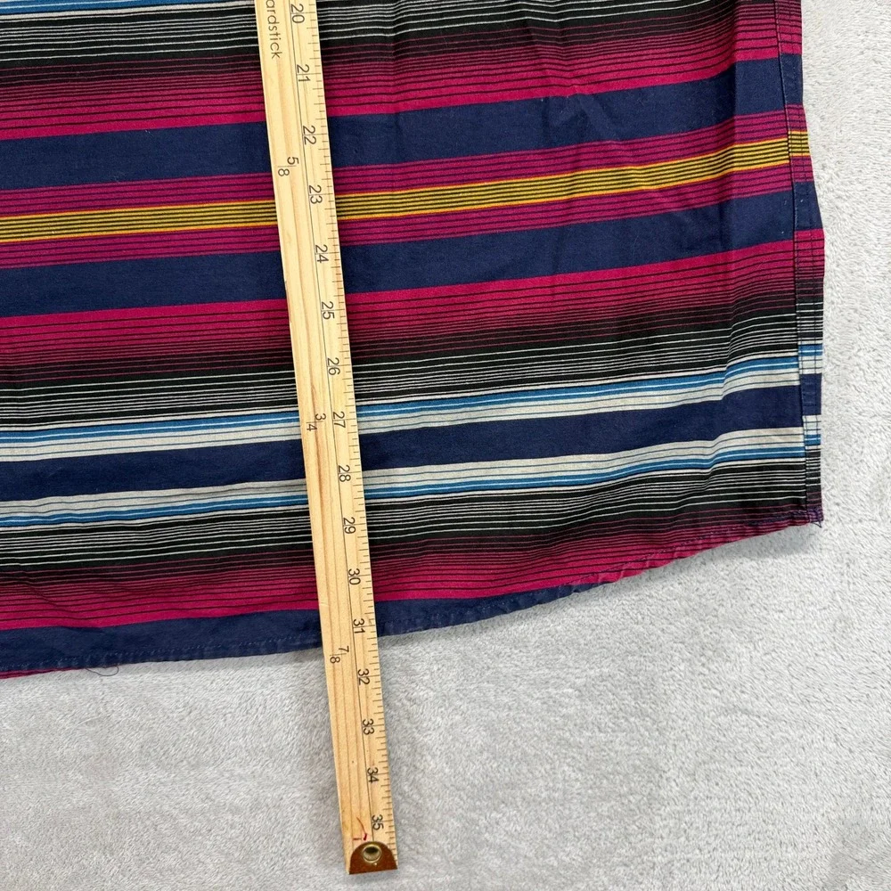 Vintage Himalaya Outfitters Shirt Men's Big 2XL‎ Button Down Multi Color Striped